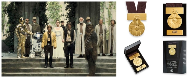 Star Wars A New Hope ANH Medal of Yavin Movie Prop Replica