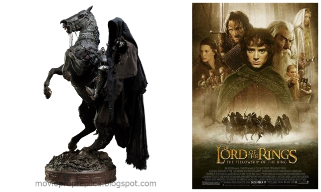 Dark Rider of Mordor the dreaded Nazgul The Lord of the Rings Movie Collectible Figure Statue