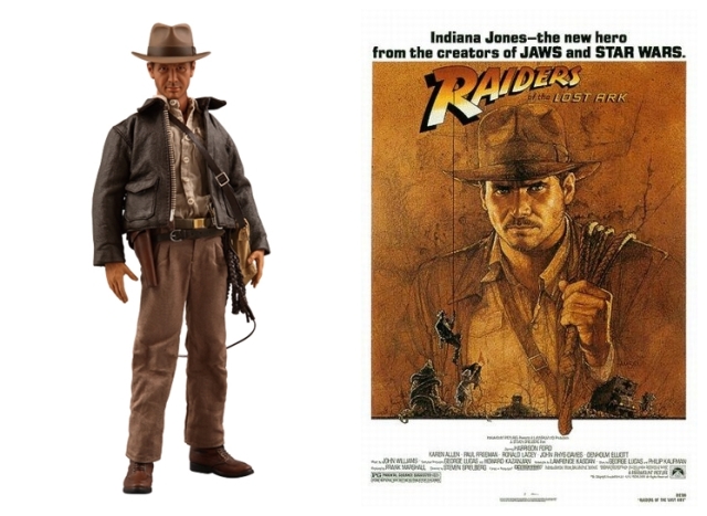Harrison Ford Indiana Jones Raiders Of The Lost Ark Movie Action Figure