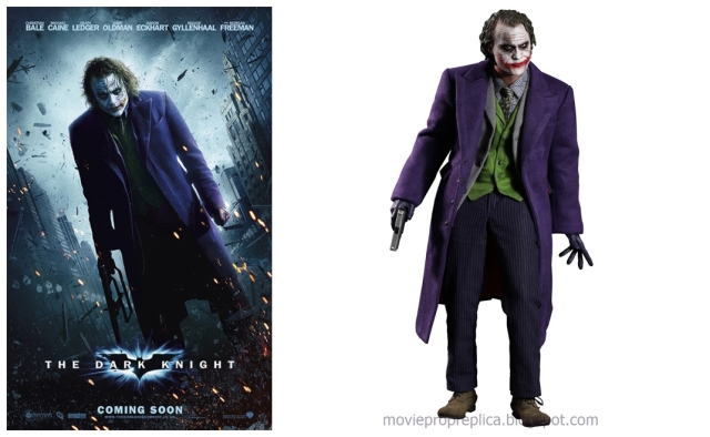 Heath Ledger as The Joker The Dark Knight Movie Action Figure