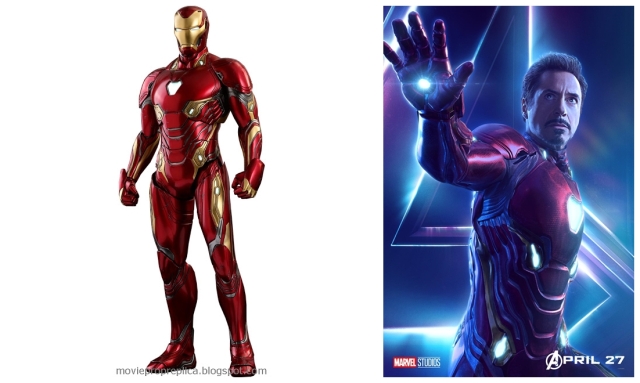 Robert Downey Jr. as Iron Man: Avengers: Infinity War Movie Action Figure
