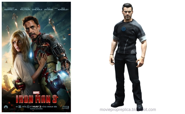 Robert Downey Jr. as Tony Stark / Iron Man: Iron Man 3 Movie Action Figure