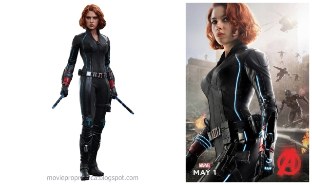 Scarlett Johansson as Natasha Romanoff / Black Widow: Avengers: Age of Ultron Movie Action Figure