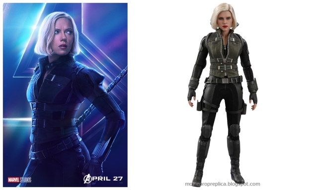 Scarlett Johansson as Natasha Romanoff / Black Widow: Avengers: Infinity War Movie Action Figure