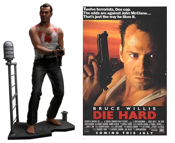 Bruce Willis as Detective John McClane: Die Hard Action Figure