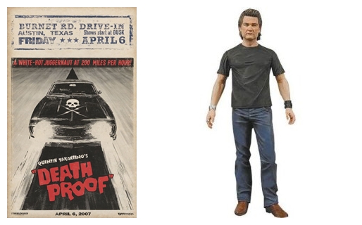 Kurt Russell as  Stuntman Mike - Grindhouse Death Proof Action Figure