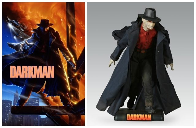 Liam Neeson as  Peyton Westlake / Darkman: Darkman Movie Action Figure Statue