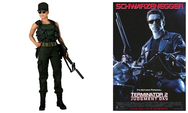 Linda Hamilton as Sarah Connor: Terminator 2: Judgment Day: Movie Action Figure