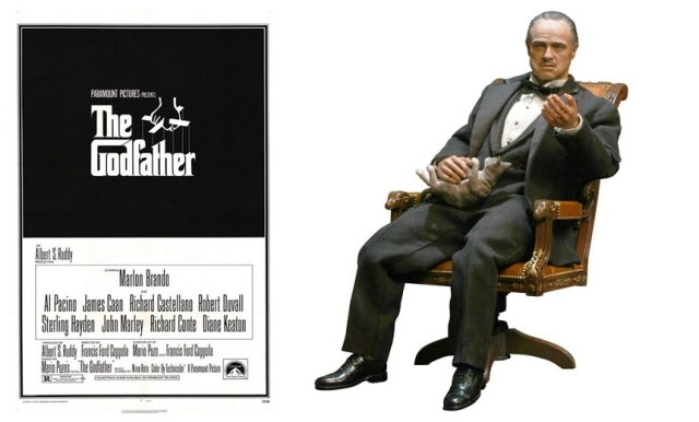 Marlon Brando as Don Vito Corleone: The Godfather Movie Action Figure