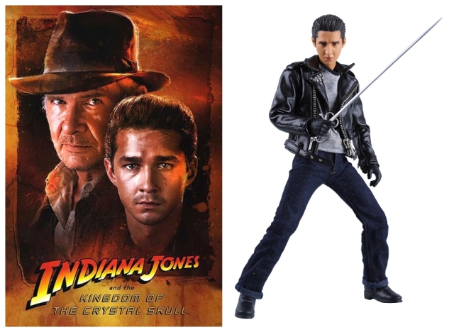 Shia LaBeouf as Mutt Williams / Henry Jones: Indiana Jones and the Kingdom of the Crystal Skull Movie Action Figure