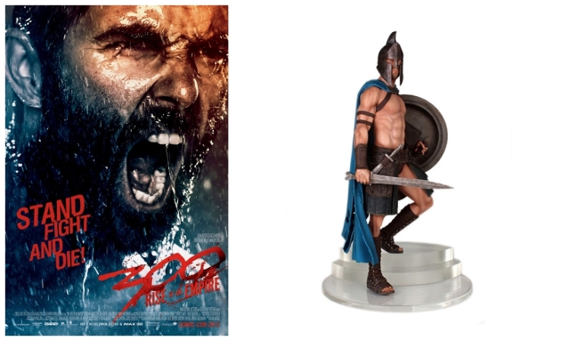 Sullivan Stapleton as Themistocles: 300: Rise of an Empire Movie Action Figure Statue