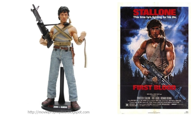 Sylvester Stallone as John Rambo: Rambo First Blood Movie Action Figure